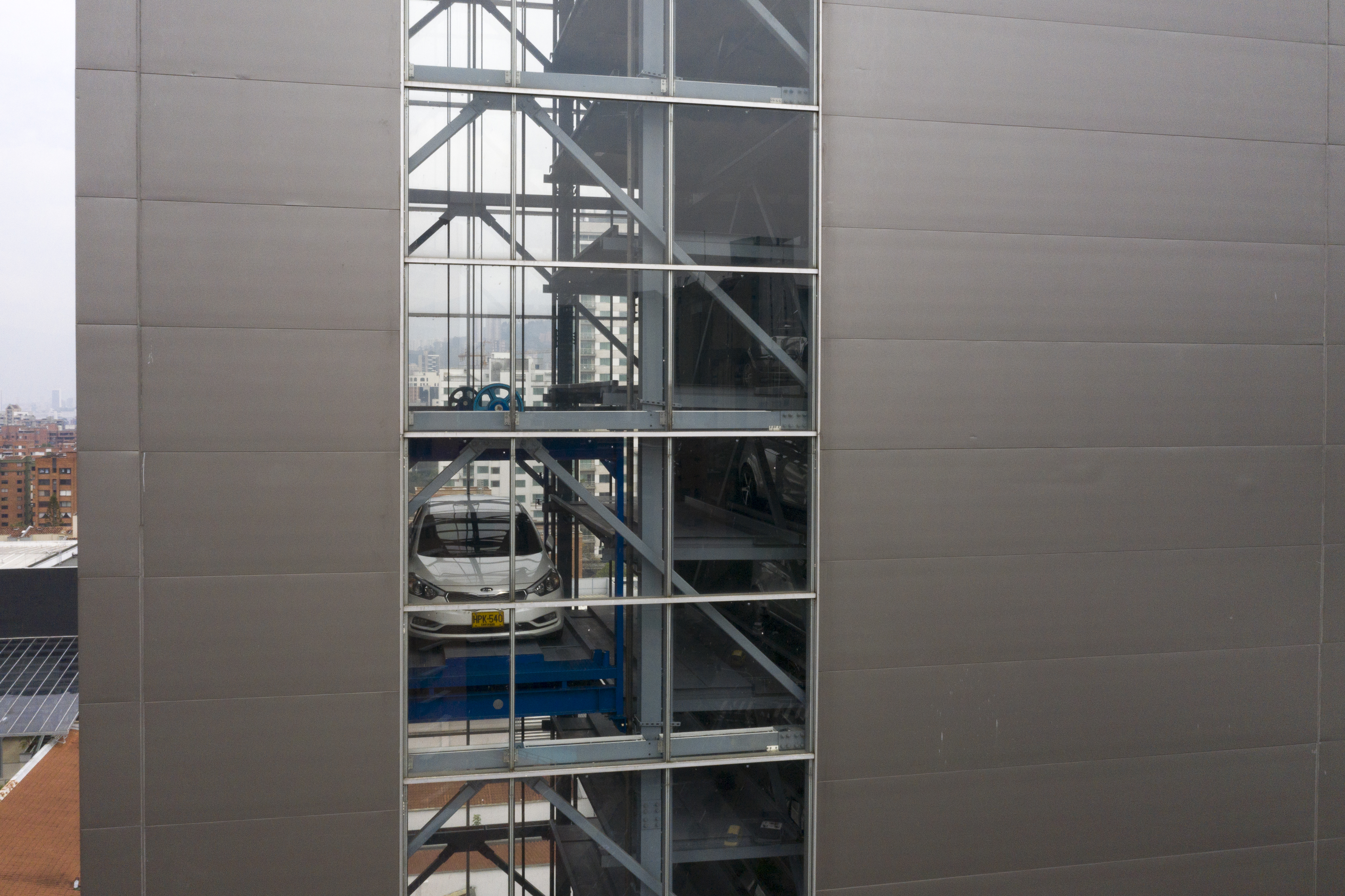 Centro Comercial Poblado - Vista aérea